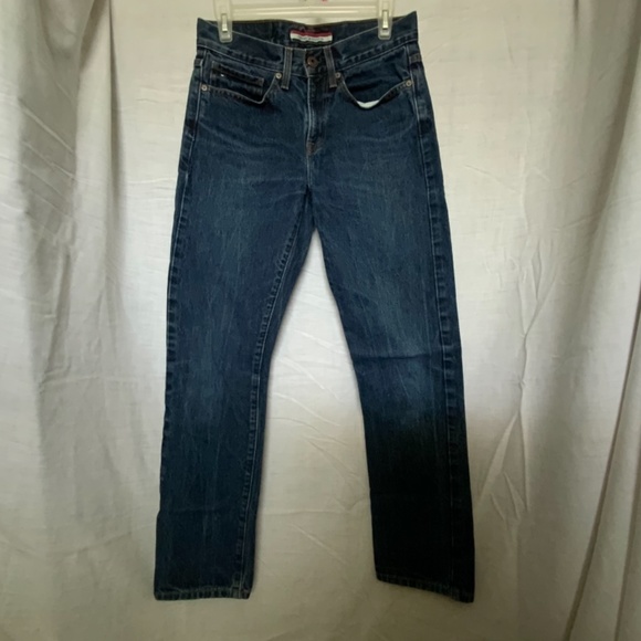 Tommy Hilfiger Slim Straight Leg 100% Cotton Denim Jeans (28x32) - Picture 1 of 6